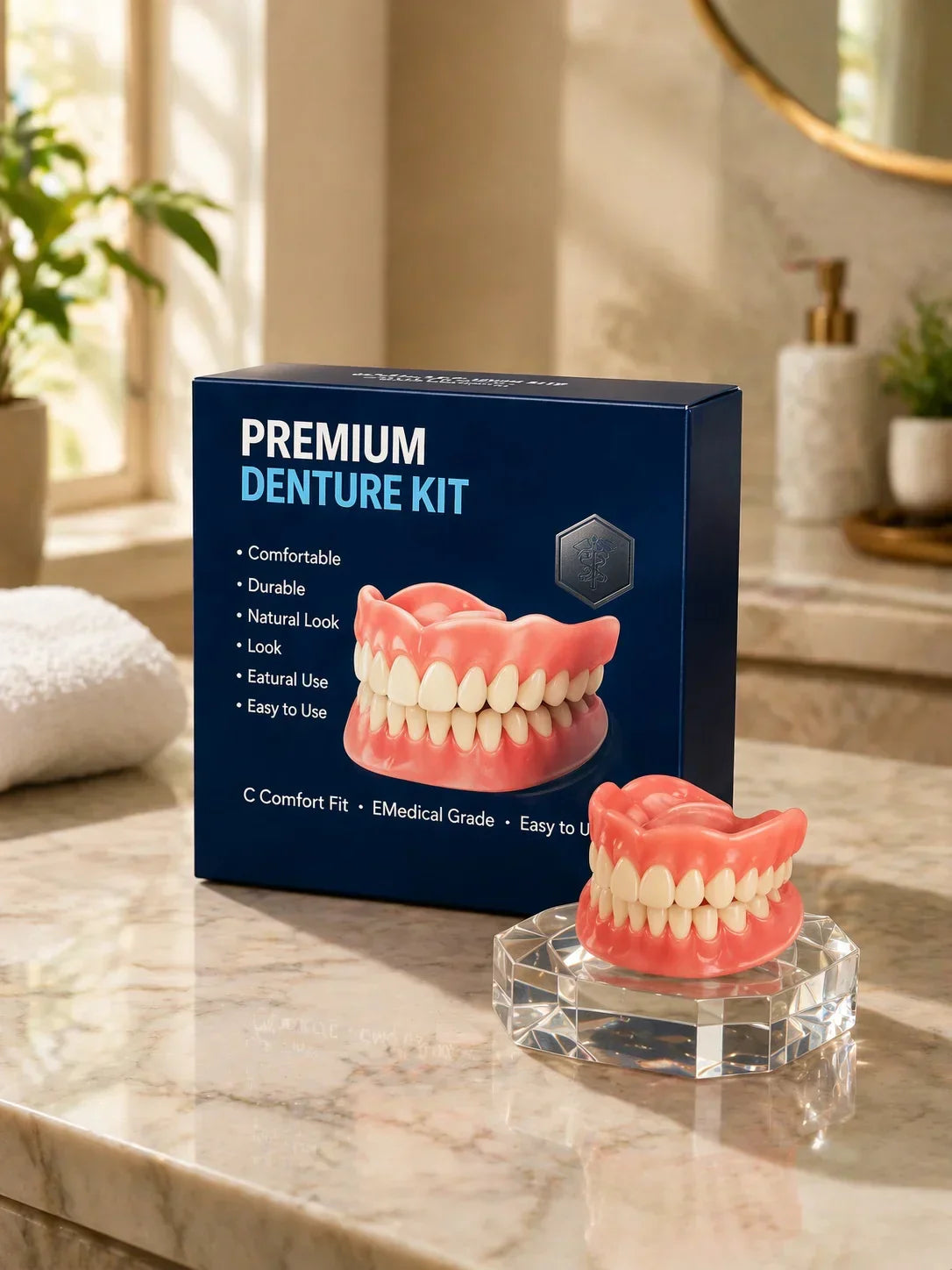š 2026 Best SelleršEnds Today: 50% OFF!KLENIMORE⢠Natural-Looking Removable Smile Set