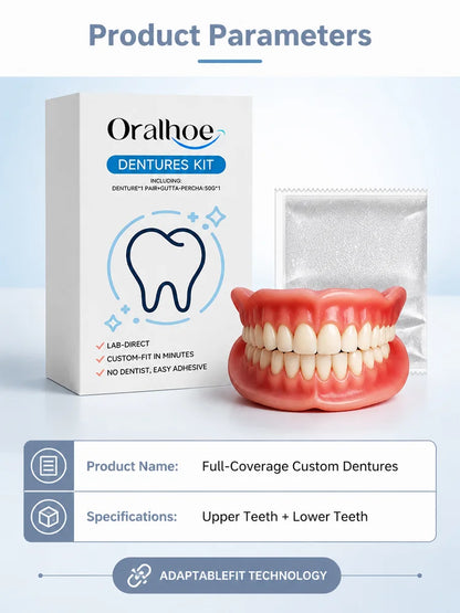 ⏰ 70% OFF Today — Custom-Fit Dentures for a More Natural, Comfortable Smile