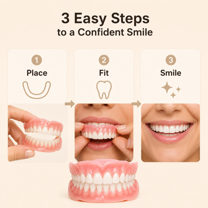 ⏰ Ends Today: 70% OFF Custom-Fit Dentures — A More Comfortable, Natural-Looking Smile