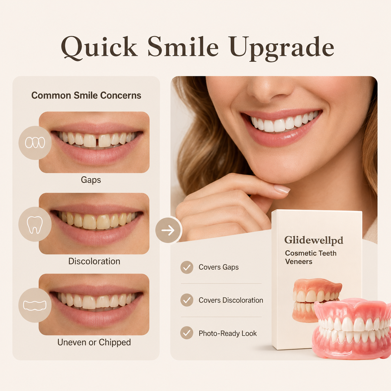 ⏰ Ends Today: 70% OFF Custom-Fit Dentures — A More Comfortable, Natural-Looking Smile