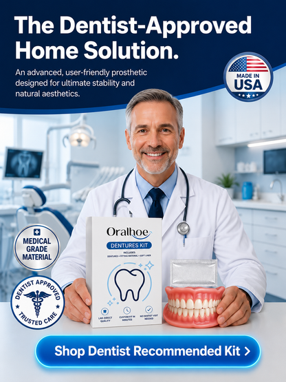 ⏰ 70% OFF Today — Custom-Fit Dentures for a More Natural, Comfortable Smile