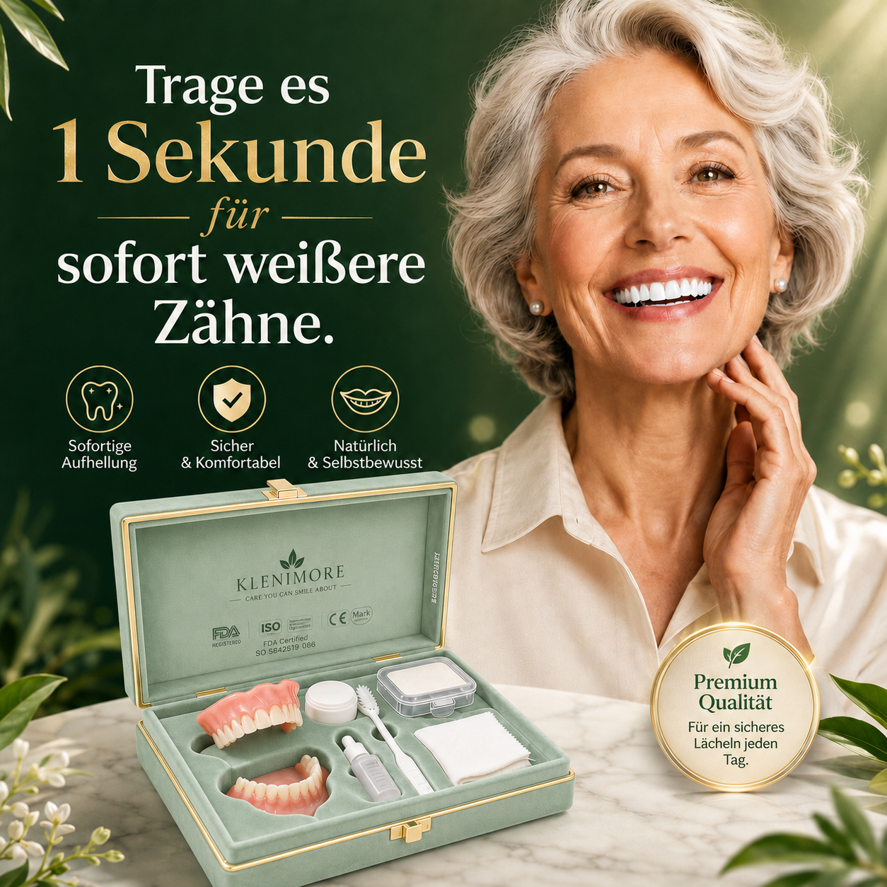 🏆Ends Today: 70% OFF!  🏆Bestselling Product🦷 Fit for a Fresh Smile, Say Goodbye to Wearing Discomfort!🌎