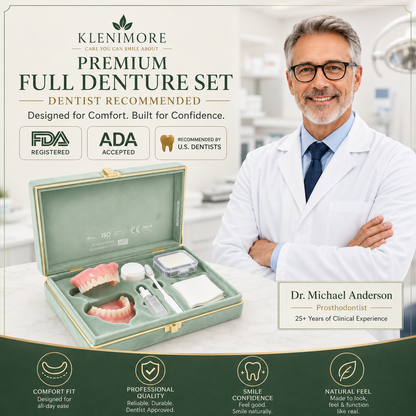 🏆Ends Today: 70% OFF!  🏆Bestselling Product🦷 Fit for a Fresh Smile, Say Goodbye to Wearing Discomfort!🌎