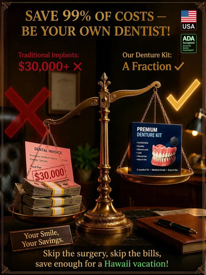 🏆 2026 Best Seller🎁Ends Today: 50% OFF!KLENIMORE™ Natural-Looking Removable Smile Set